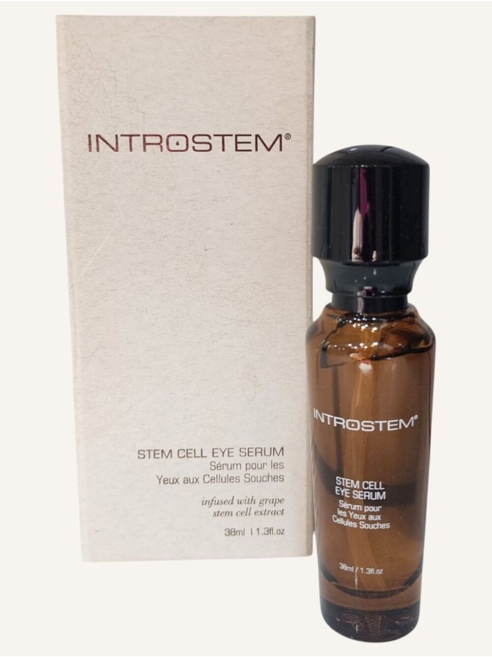 Introstem Hydrating Eye Serum 1.3oz Sodium Hyaluronate New Sealed 38ml